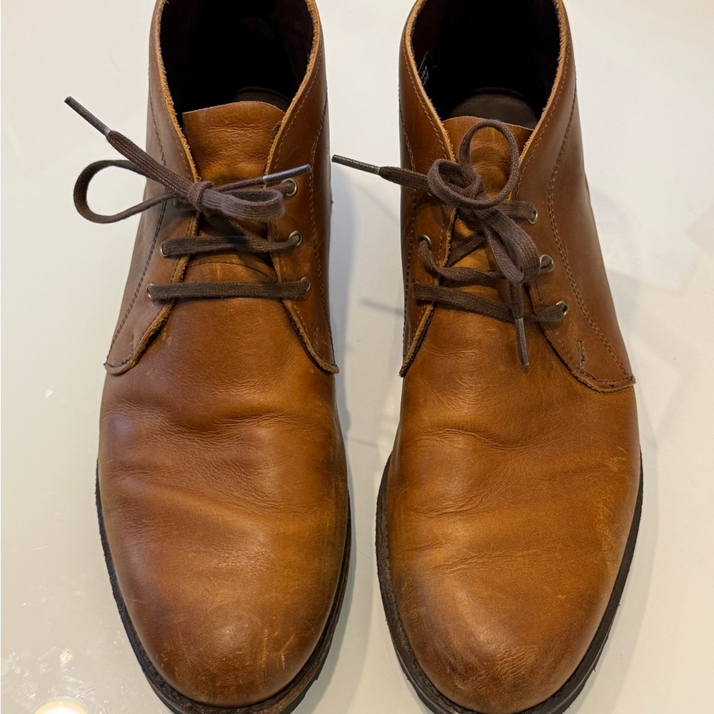 Allen Edmonds Brown Chukka Boots - Picture 7 of 11